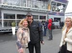 mit Axel Schulz und Frau am Nuerburgring